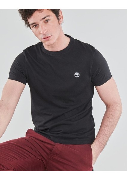 Chest Pocket Ss T-Shirt - Black Erkek T-Shirt indirimleri