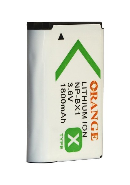 Sony Için Orange Np-Bx1 Batarya DSC-H300 400 HX300 HX400V HX50 60 V 80 90 99