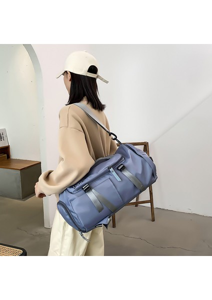 Açık Seyahat Sırt Çantası Bağımsız Ayakkabı Depolama Kuru ve Islak Ayırma Spor Salonu Çantası (Yurt Dışından) modelleri