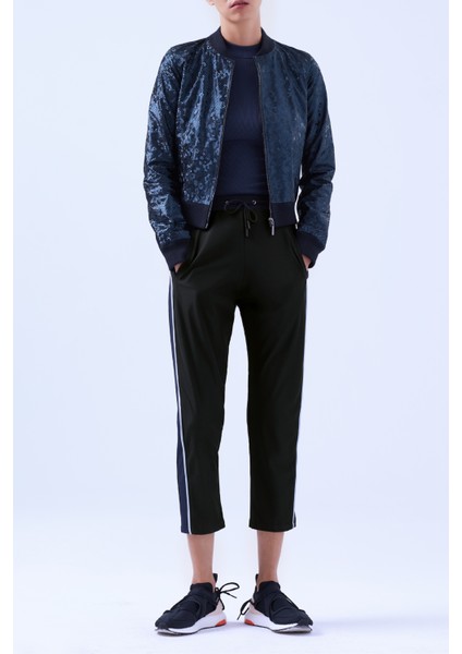 Navy Deri Bomber Ceket "limited Edition Colour" modelleri