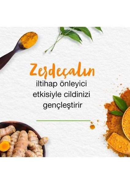 Arındırıcı Yüz Temizleme Seti, Neem, Zerdeçal, Parabensiz, Normal ve Yağlı Ciltler indirimleri