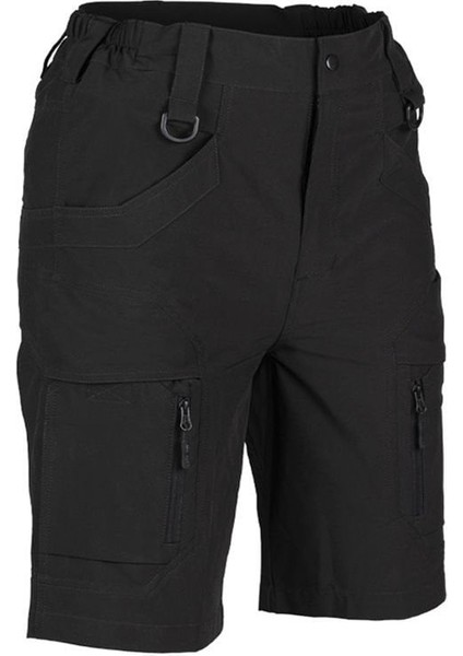 Assault Elastic Shorts | Siyah