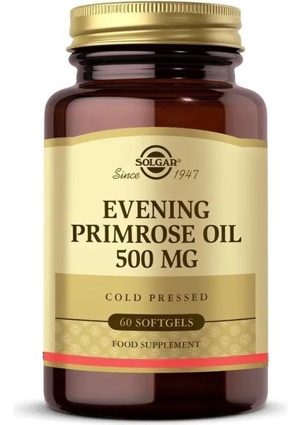 Evening Primrose Oil 500 mg 60 Softjel