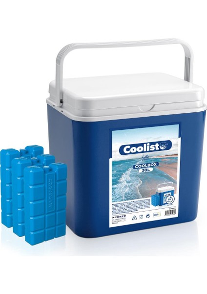 CLB30SET 30 Litre Buzluk + 3 Adet 400GR. Buz Kaseti