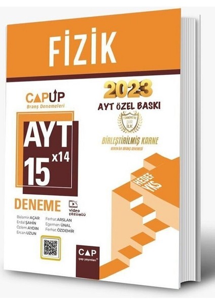 AYT Fizik 15 x 14 Up Deneme 2023 Özel Baskı