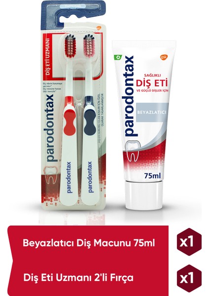 75Ml + Parodontax 2'Li Fırça
