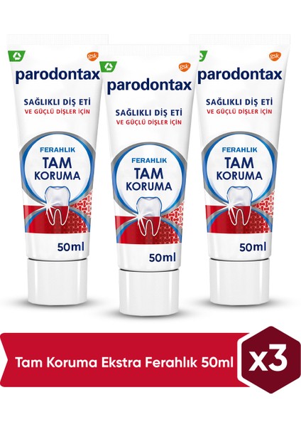 Tam Koruma Ekstra Ferahlık 50ML x 3 Adet