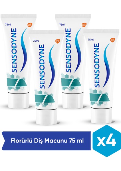 F Diş Macunu x 4