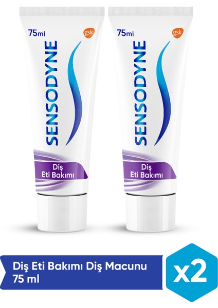 Diş Eti Bakımı Diş Macunu 75ML x 2'li Paket