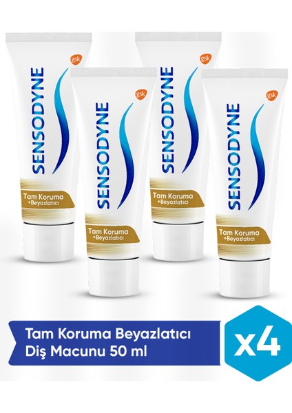 Tam Koruma Diş Macunu 50 ml X4 Adet