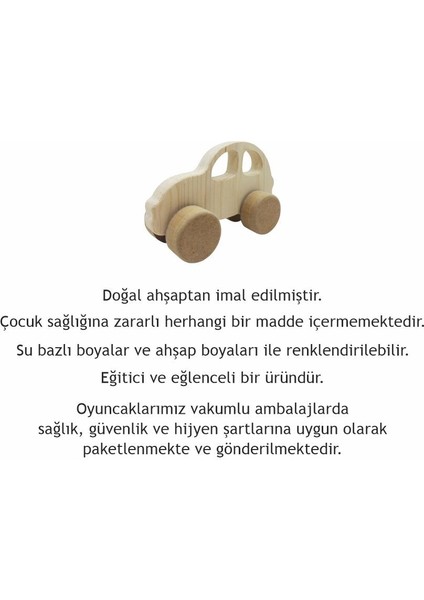 Doğal Ahşap Mini Vosvos AOT8023 fırsatları