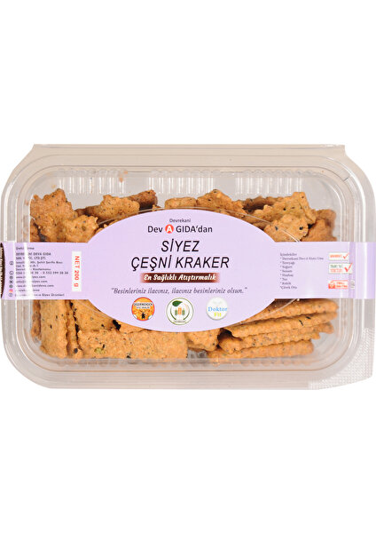 Devrekani Deva Gıda Siyez Unlu Çeşnili Cips 200 gr