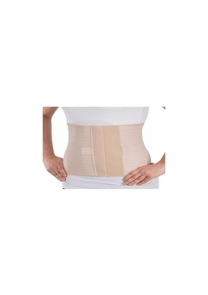 Doğum Sonrası Toparlayıcı - Abdominal Korse - Sezeryan Korse 25 cm Genişlik Tek Cırtlı Lohusa Korse