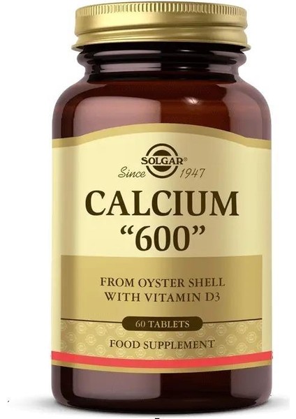 Calcium 600 (Oyster Shell) 60 Tablet