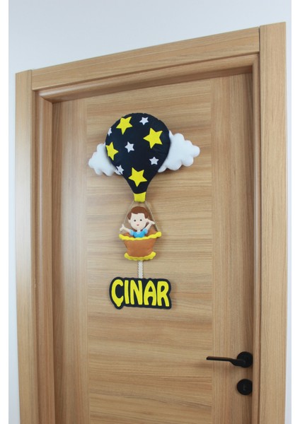 Çınar Isimli Balonlu Erkek Bebek Odası Kapı Süsü fırsatları