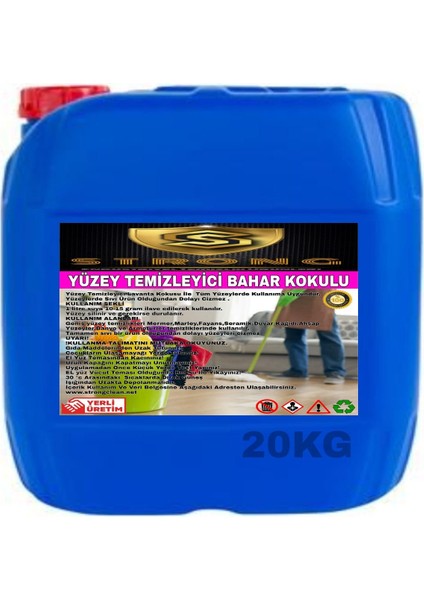 Yüzey Temizleyici BAHAR20 kg