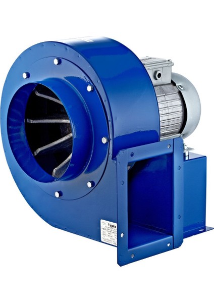 OBRS-200 Tek Emişli Seyrek Kanatlı Radyal Salyangoz Fan 2800 D/d 380 Volt Trifaze
