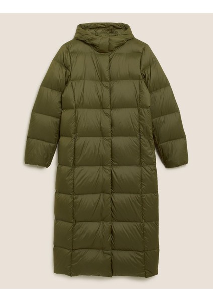 Marks & Spencer Stormwear™ Kapüşonlu Puffer Şişme Mont