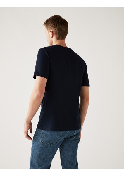 Saf Pamuklu Kısa Kollu T-Shirt modelleri