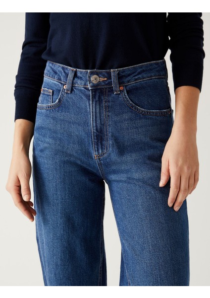 Wide Leg Jean Pantolon10