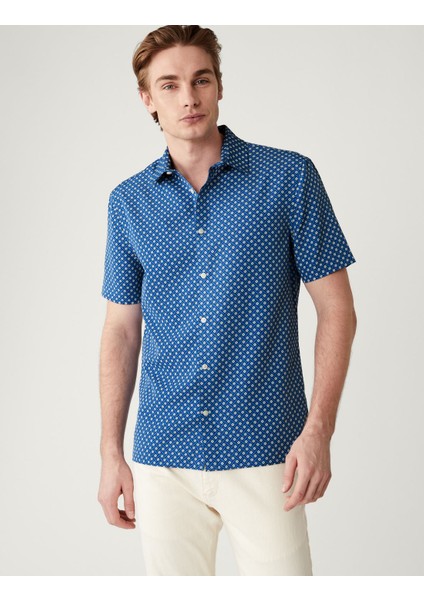 Regular Fit Kısa Kollu Gömlek