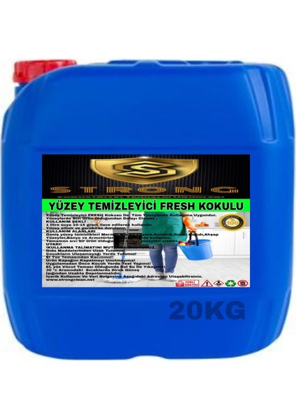 Yüzey Temizleyici Fresh 20 kg