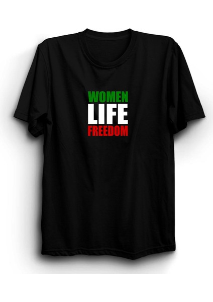 Women Life Freedom, Kadınlara Yaşam Özgürlüğü, Slogan Tişört
