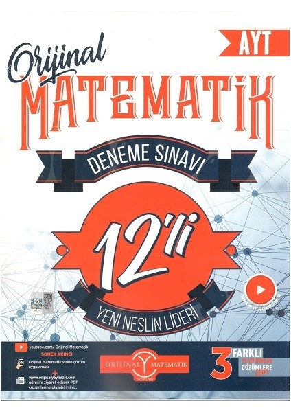 AYT Matematik 12'Li Deneme Sınavı 2023