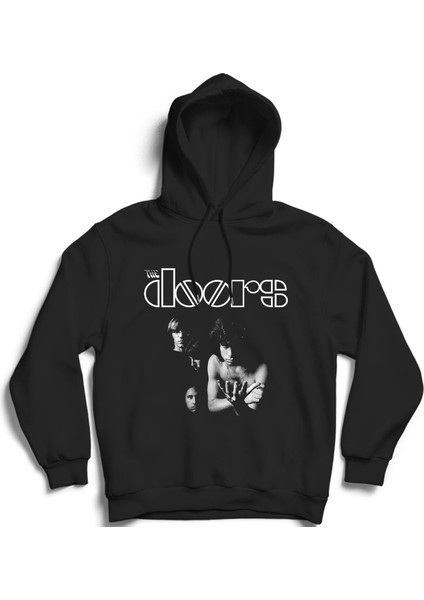 The Doors, Poster, Rock Metal Kapüşonlu Sweatshirt Hoodie