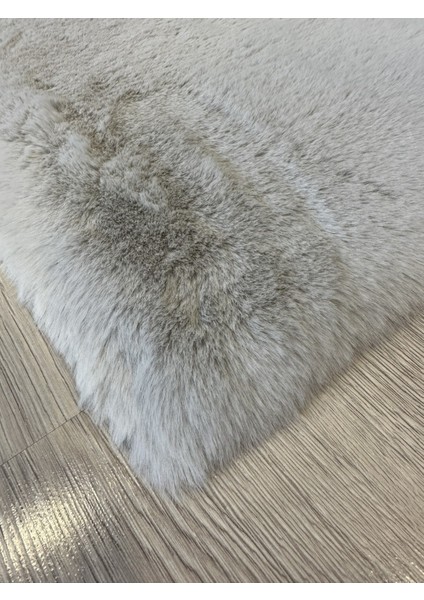 Allstar Carpet Modern Tavşan Tüyü Yumuşacık Tüy Dökmez Peluş Halı Gri fiyatları