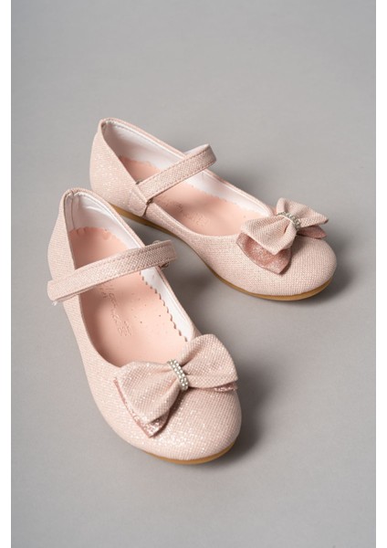 Boğma Fiyonk Pudra Star Kız Çocuk Ayakkabı fırsatları