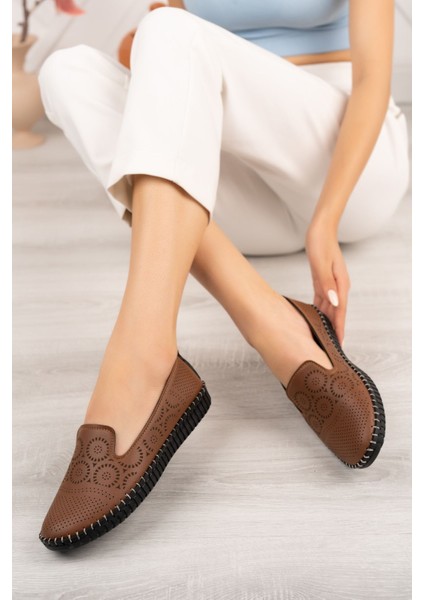 Ortapedik Pedli Taba Kadın Ayakkabı fiyatları