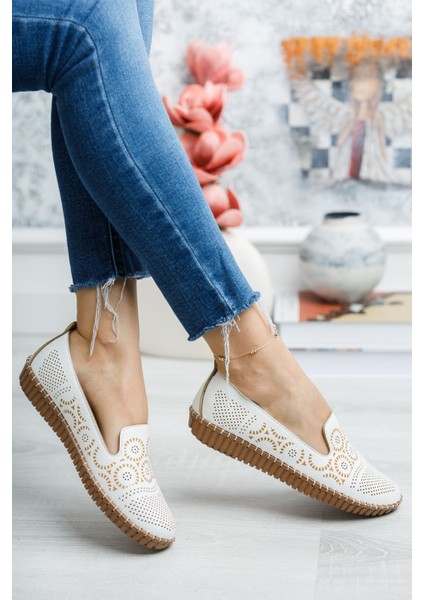 Ortapedik Pedli Beyaz Ayakkabı modelleri