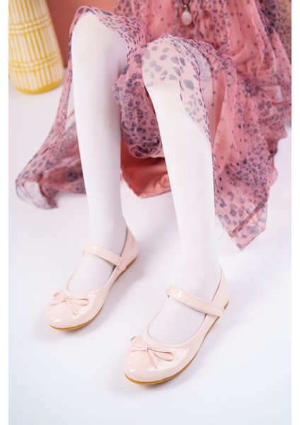 Bıyık Fiyonk Pudra Kız Çocuk Ayakkabı fiyatları