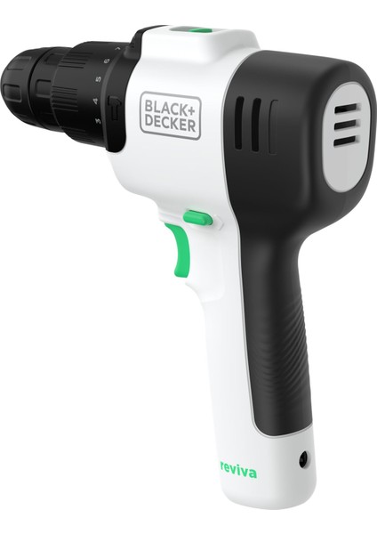 Black & Decker Reviva™ Revhd12c-Qw 12v Şarjlı Darbeli Matkap Lityum-Iyon