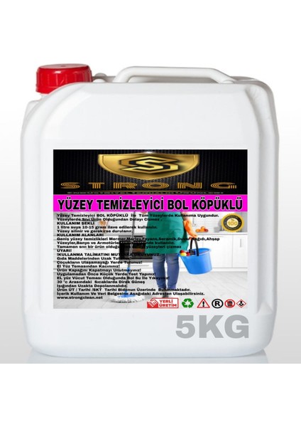 Yüzey Temizleyici Bol Köpüklü 5kg