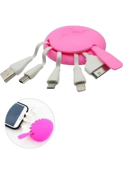 Angel Of Life Çoklu USB Kablo Adaptörü Tasarım Harikası Çoklu USB Kutusu