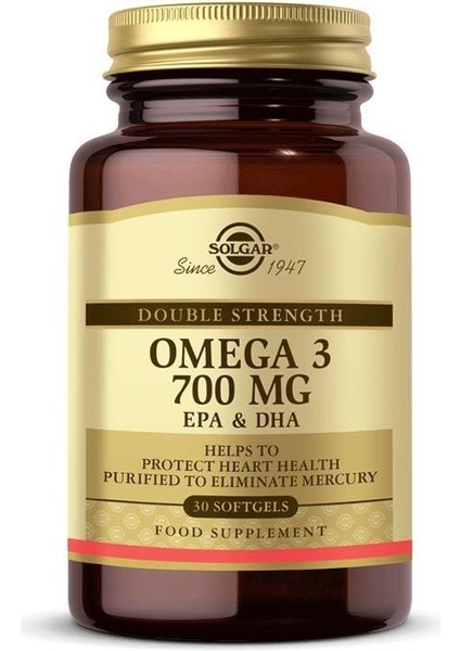 Omega 3 700 mg 30 Kapsül