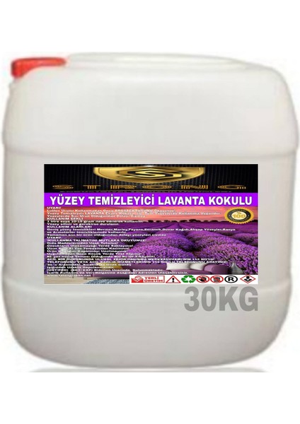 Yüzey Temizleyici Lavanta 30 kg
