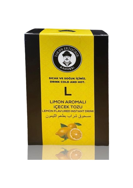 Tarihi Ertuğrul Limon Aromalı İçecek Tozu Kutu 200 gr