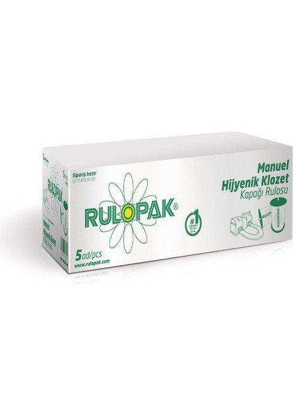 Manuel Hijyenik Klozet Kapağı Rulosu