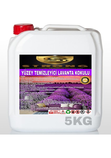 Yüzey Temizleyici Lavanta 5kg