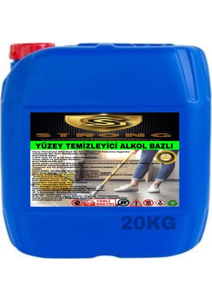 Yüzey Temizleyici Alkol Bazlı 20 kg