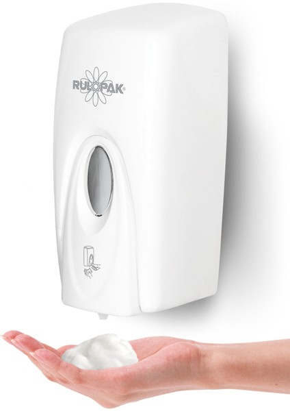 Manuel Doldurmalı Köpük Sabun Dispenseri 1000 Ml Beyaz fiyatları