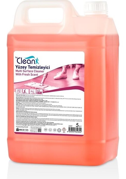 By Clean Yüzey Temizleyici Fresh Parfümlü 5 kg