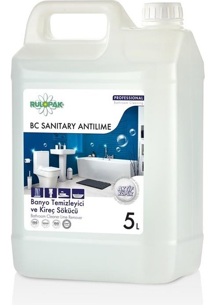 Bc Sanitary Antilime Quick 5 L (Banyo Temizleyici)