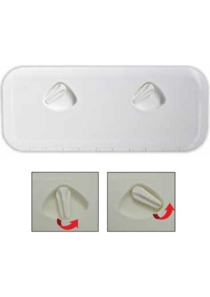 Tekne Sealux Plastik Kontrol Kapak 248X603 mm