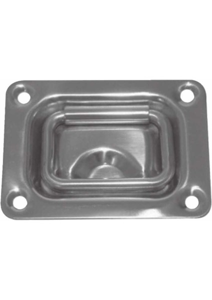 Paslanmaz Krom Gömme Kulp 56*76MM
