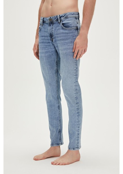 Franco Jeans Buz Mavi Erkek Denim Pantolon10