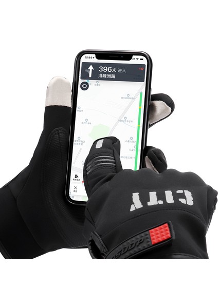 Su Geçirmez Kışlık Yastıklı ve Kalınlaştırılmış Sıcak Dokunmatik Ekranlı Motosiklet Sürme Eldivenleri (Yurt Dışından) modelleri